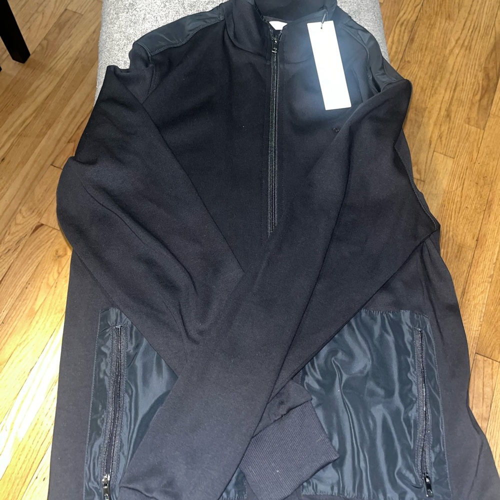 Black zip up Calvin Klein